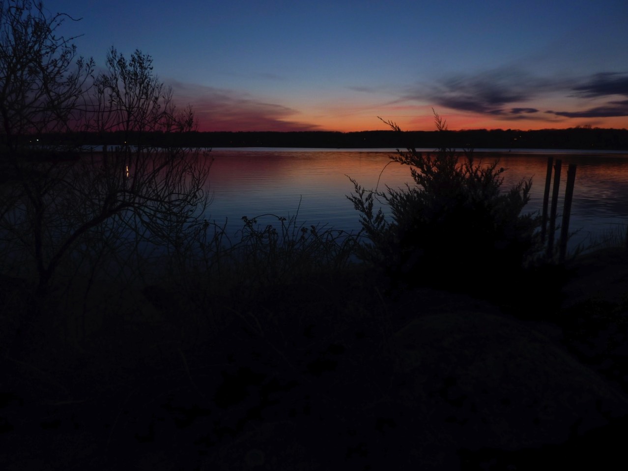 Incredible sunsets at mystic rental